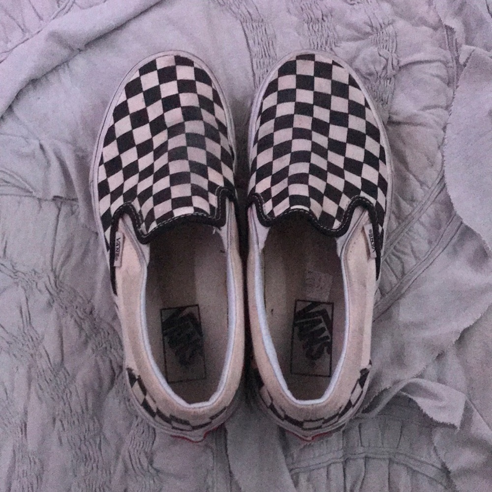 Checkered Van Slip on
